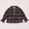 Misha & Puff Monroe Top - Ink Plaid_01