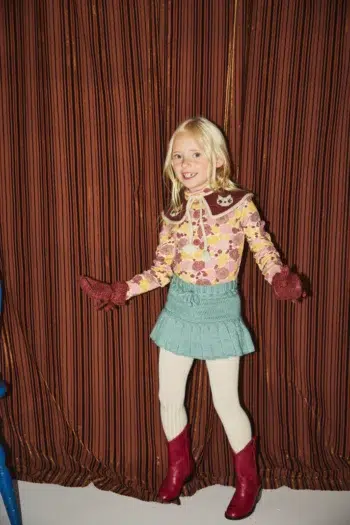 Misha & Puff Skating Pond Skirt - Sage