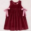 Misha & Puff Velvet Esme Dress - Madder Root_01
