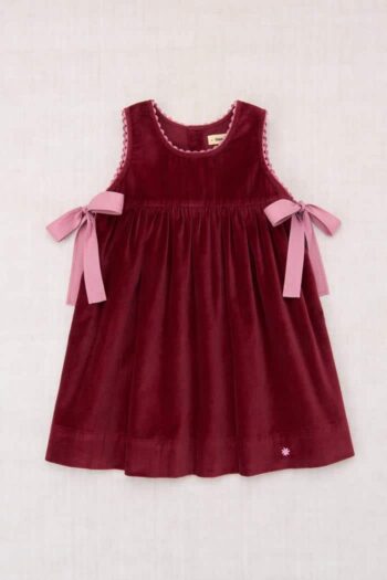Misha & Puff Velvet Esme Dress - Madder Root_01