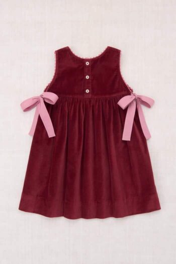 Misha & Puff Velvet Esme Dress - Madder Root_02