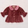 Misha & Puff Velvet Esther Top - Madder Root_01