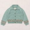 Misha & Puff Zig Zag Cardigan - Sage_01