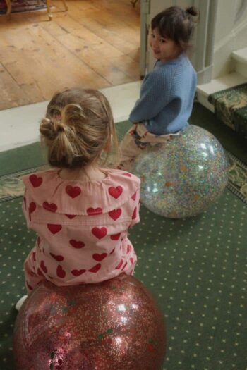 Konges Slojd Glitter Jump Ball Lemon