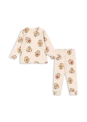 Konges Slojd Basic Blouse Pants Set GOTS Deer Diary