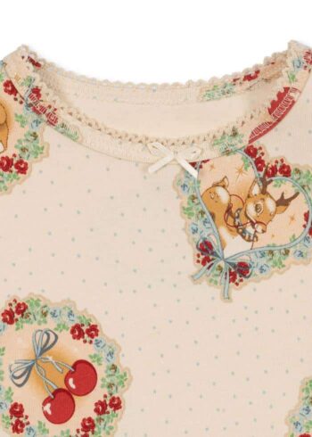 Konges Slojd Basic Blouse Pants Set GOTS Deer Diary