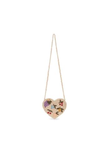 Konges Slojd Beaded Heart Bag