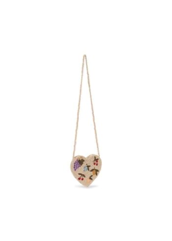 Konges Slojd Beaded Heart Bag