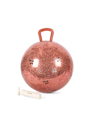 Konges Slojd Glitter Jump Ball Cherry