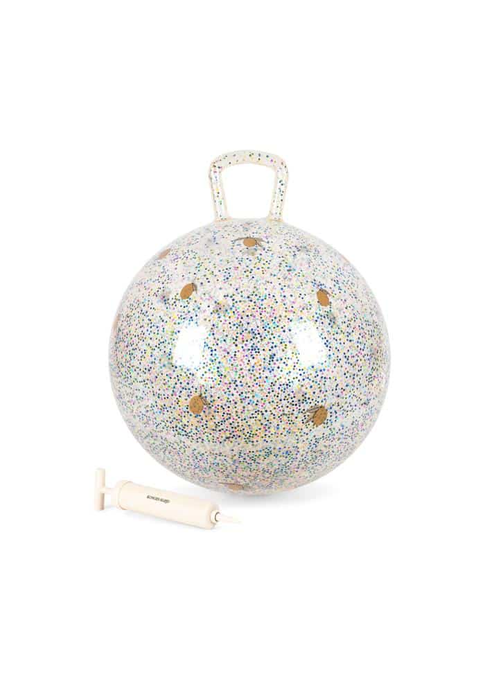 Konges Slojd Glitter Jump Ball Lemon (1 left) 1 Konges Slojd Glitter Jump Ball Lemon