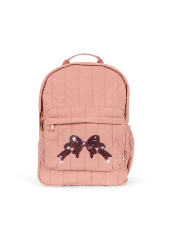 Konges Slojd Juno Quilted Sequin Backpack Rosette
