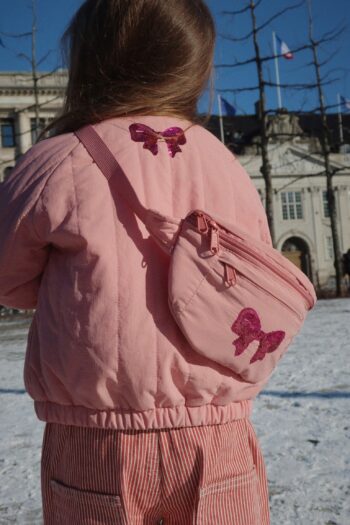 Konges Slojd Juno Sequin Bomber Jacket Rosette