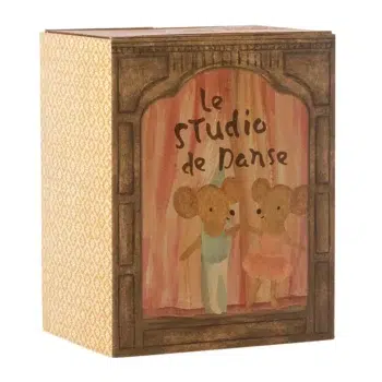 Maileg Ballet Mice Dance Studio Little Sister and Brother packaging