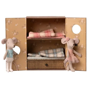 Maileg Ballet Mice Dance Studio Little Sister and Brother packaging