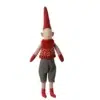 Maileg Pixy Size 1 Boy Red Knitted Vest 