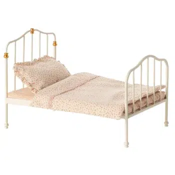 Maileg Vintage Double Bed off-white