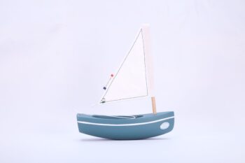 Maison Tirot Le Bachi Toy Sailing Boat Ocean Green