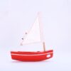 Maison Tirot Le Bachi Toy Sailing Boat Red