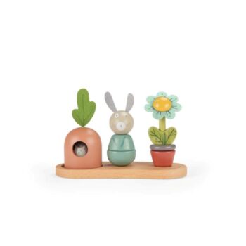 Moulin Roty Trois Petits Lapins Stack Up Activity Toy