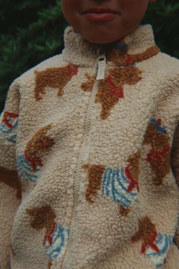 Konges Slojd Jody Teddy Jacket Cats & Dogs