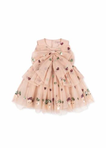 Konges Slojd Yvonne Bow Dress Bow Kitty