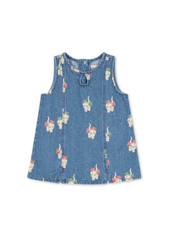 Konges Slojd Konges Slojd Magot Dress Bow Kitty Denim