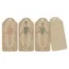 Maileg Gift Tags Angel 12 pcs