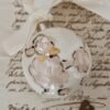 Paris Poodle Bauble White Ribbon