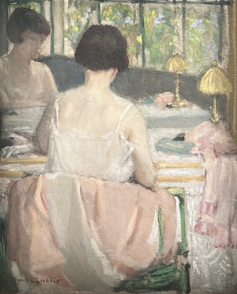 In a Paris Studio, Agnes goodsire, c1922, Paris
