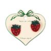 Konges Slojd 2 Pack Strawberry Beaded Hair Clips