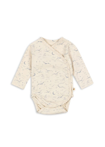 Konges Slojd Basic Newborn Body GOTS Cielo Marino (1)
