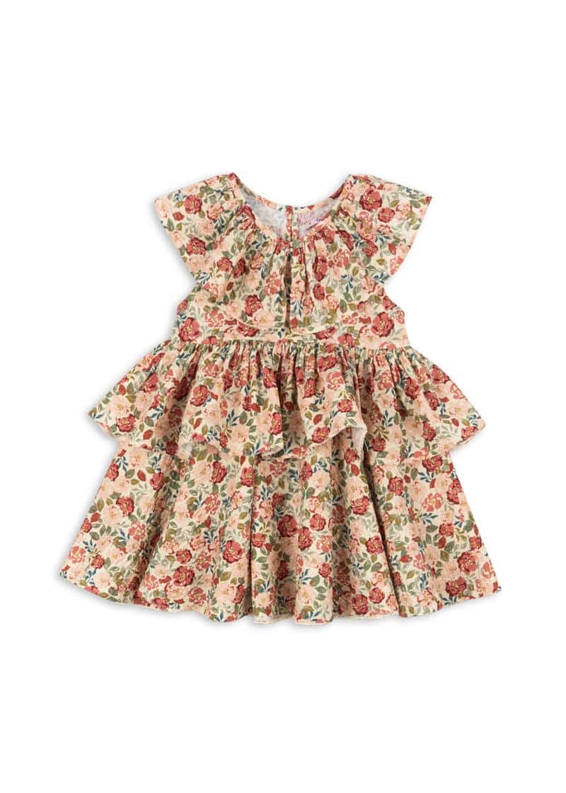 Konges Slojd Bella Frill Dress Tango (S3) 2 Konges Slojd Bella Frill Dress Tango