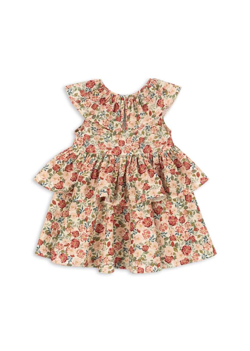 Konges Slojd Bella Frill Dress Tango (S3) 1 Konges Slojd Bella Frill Dress Tango