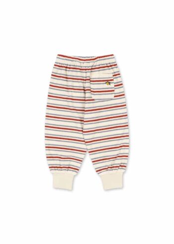 Konges Slojd Itty Rib Sweat Pants GOTS Stripe Winds