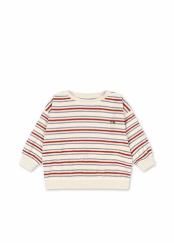 Konges Slojd Itty Rib Sweat Shirt GOTS Stripe Winds