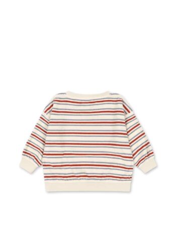 Alternative view of Konges Slojd Itty Rib Sweat Shirt GOTS Stripe Winds