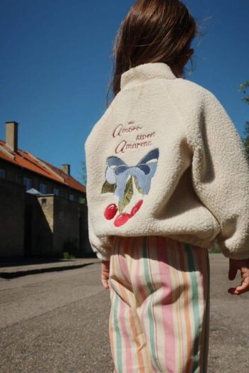 Konges Slojd Jazz Teddy Jacket White Smoke