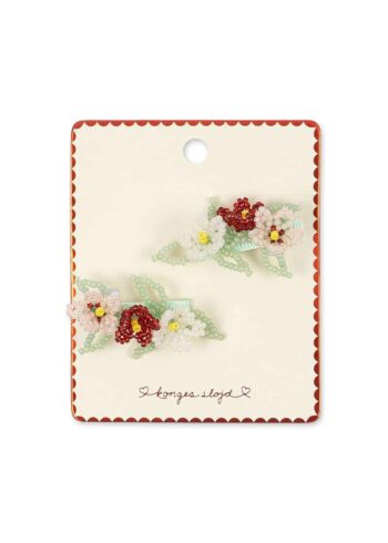 Konges Slojd Two Pack Flower Field Hair Clips