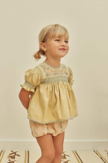 Apolina Baby Dora Blouse Cloud