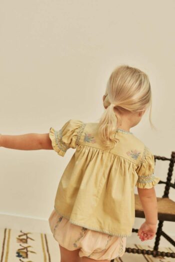 Apolina Baby Dora Blouse Cloud