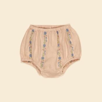 Apolina Baby Lula Embroidered Bloomer Blush