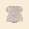 Apolina Baby Noemie Dress-Romper Rosepanel Mint