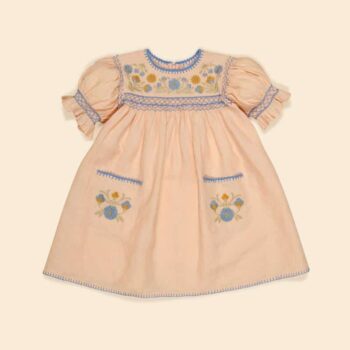 Apolina Dora Dress Satin Pink