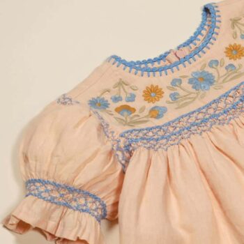 Apolina Dora Dress Satin Pink