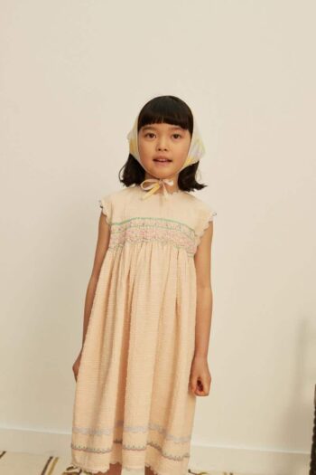 Apolina Gigi Midi Dress Blush