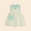 Apolina Ida Dress Mint Cream/Seaglass