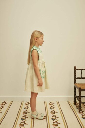 Apolina Ida Dress Mint Cream/Seaglass
