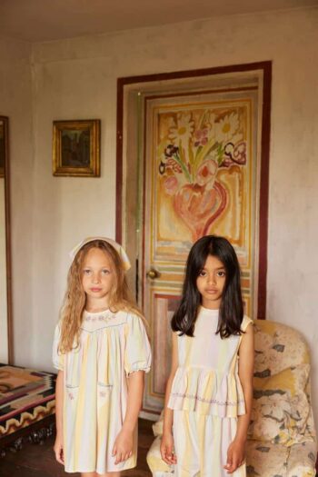 Apolina Kiki Dress Painters Stripe