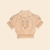 Apolina Valerie Blouse Satin Pink