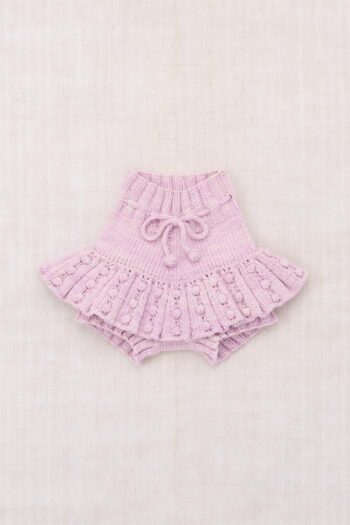 Misha & Puff Baby Eyelet Popcorn Skating Skirt Aura